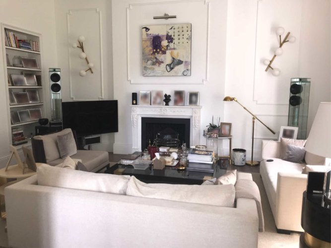 Home Theatre in a high end house of Belgravia, London.