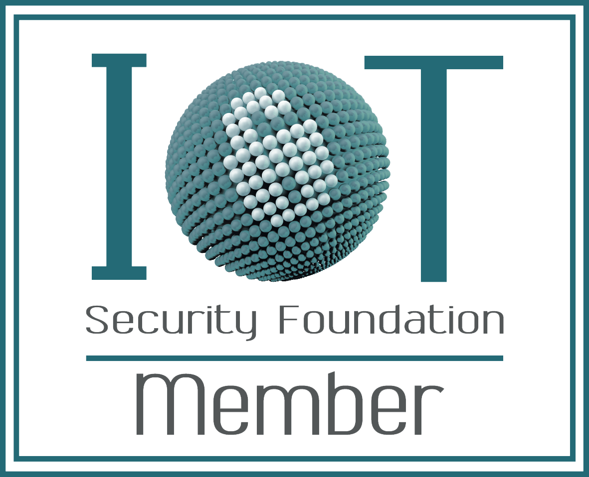 AVITHAs IoT security foundation membership badge