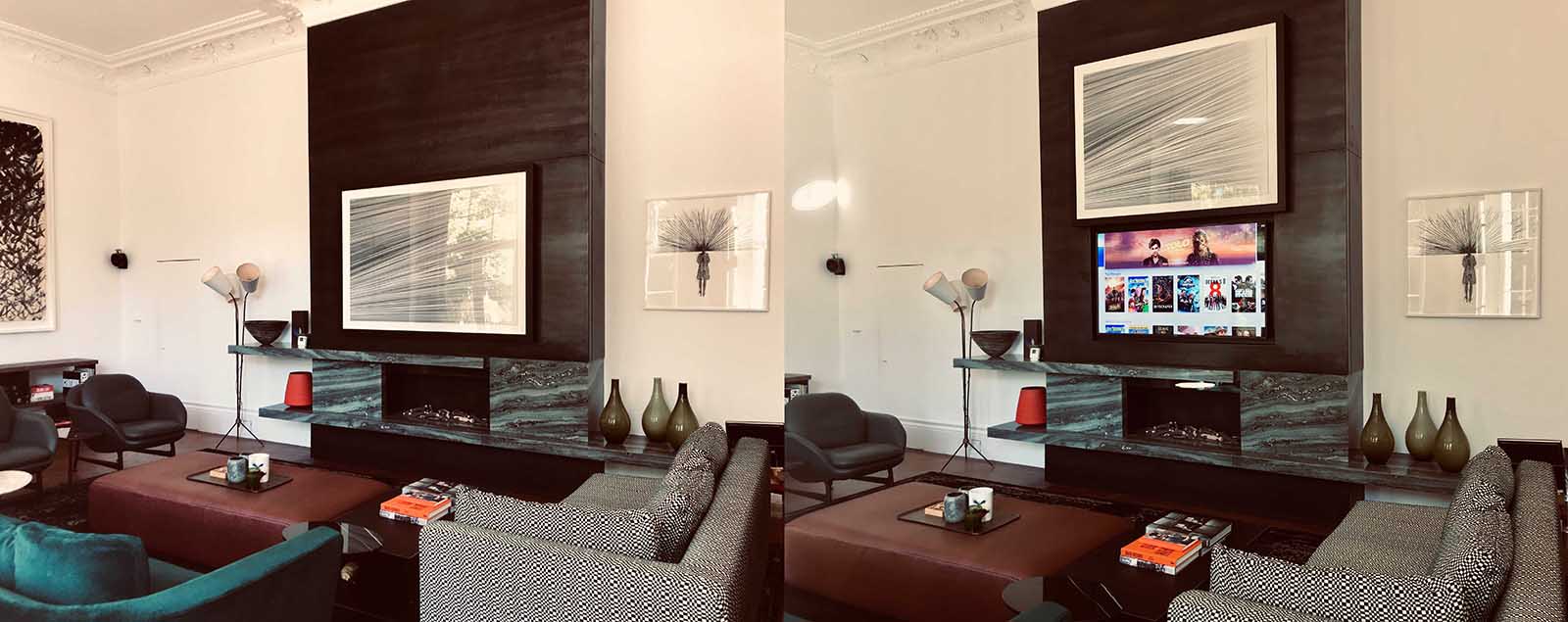 Motorised Tv Lift Installer In London Hidden Tv Cabinet Avitha