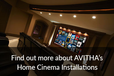 home cinema installations by AVITHA